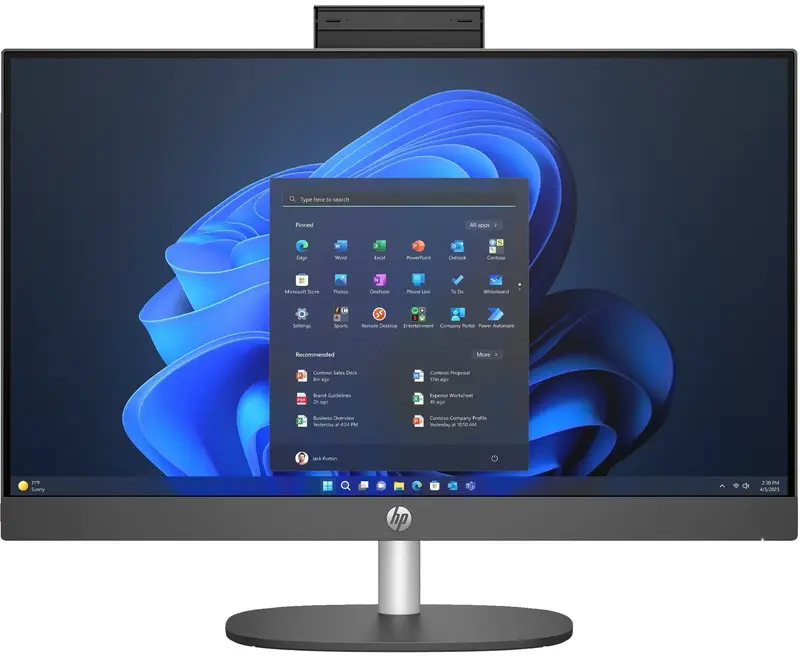 Моноблок HP ProOne 245 G10 Iron Gray (885A0EA) - фото - №0