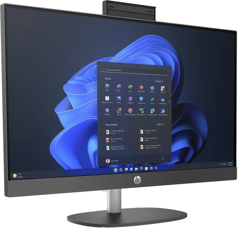 Моноблок HP ProOne 245 G10 Iron Gray (885A0EA) - фото - №2