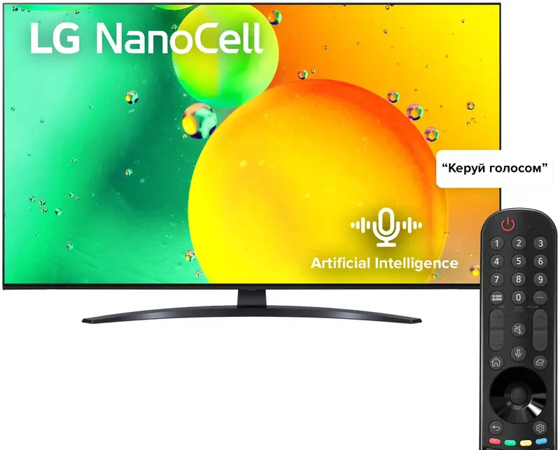 Телевізор LG 50" 4K (50NANO766QA) - фото - №0