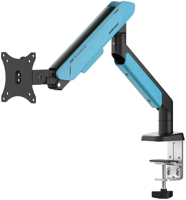 Настольное крепление для монитора Anda Seat Stealth PRO II 17''-42'' (Blue) AD-W-A9-1S-BS - фото - №1