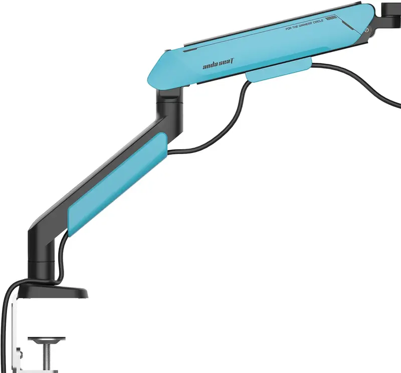 Настольное крепление для монитора Anda Seat Stealth PRO II 17''-42'' (Blue) AD-W-A9-1S-BS - фото - №4