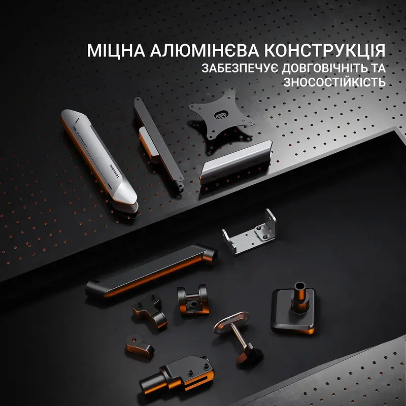 Настольное крепление для монитора Anda Seat Stealth PRO II 17''-42'' (Blue) AD-W-A9-1S-BS - фото - №14