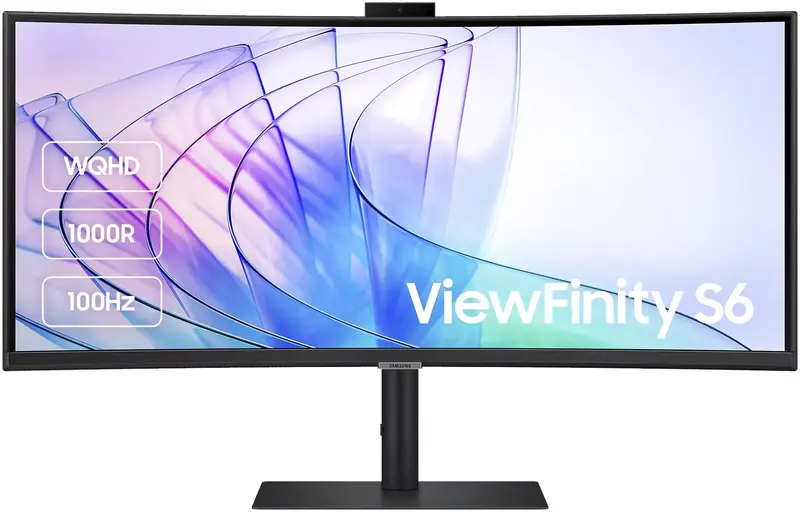 Монітор Samsung 34" ViewFinity S6 (LS34C650VAIXCI) - фото - №0