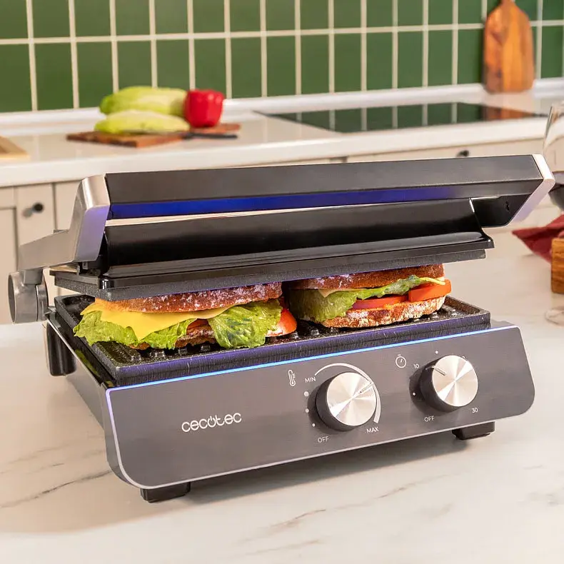 Електрогриль CECOTEC Rock'nGrill Blaze Neon - фото - №6
