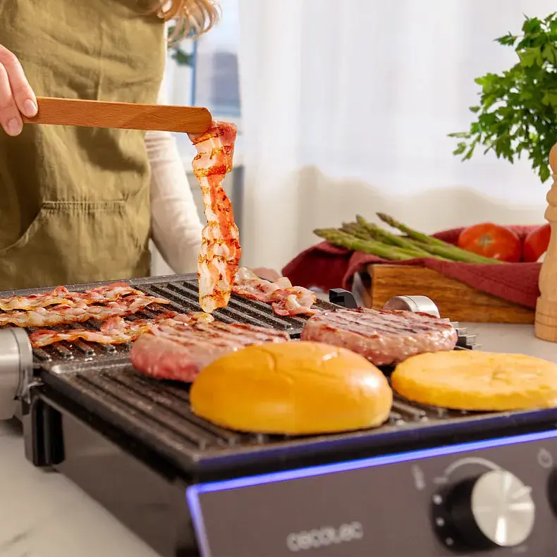 Електрогриль CECOTEC Rock'nGrill Blaze Neon - фото - №2