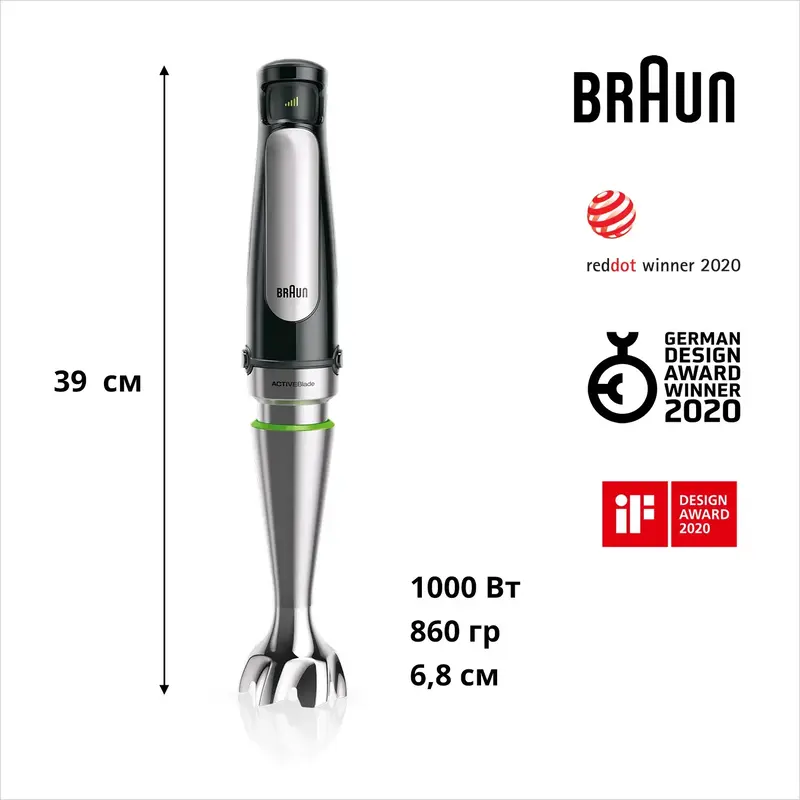 Блендер BRAUN MQ 7075 X BK - фото - №18