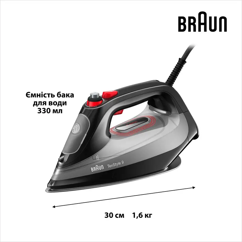 Праска BRAUN TexStyle 9 SI 9281 BK - фото - №4