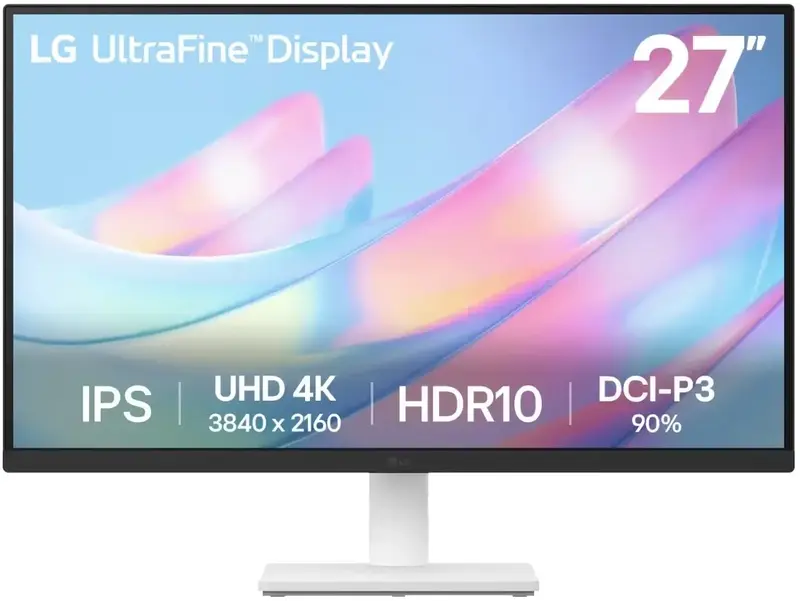 Монитор LG 27" 27US500-W - фото - №0