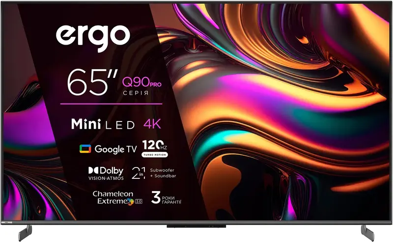 Телевізор Ergo 65MQ90PRO - фото - №0