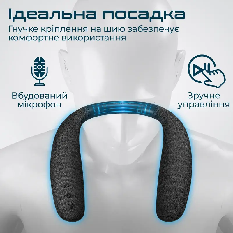 Акустична система Promate Hook 6W hook.black - фото - №3