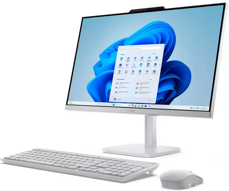 Моноблок Lenovo A100 Cloud Grey (F0J60047UO) - фото - №10