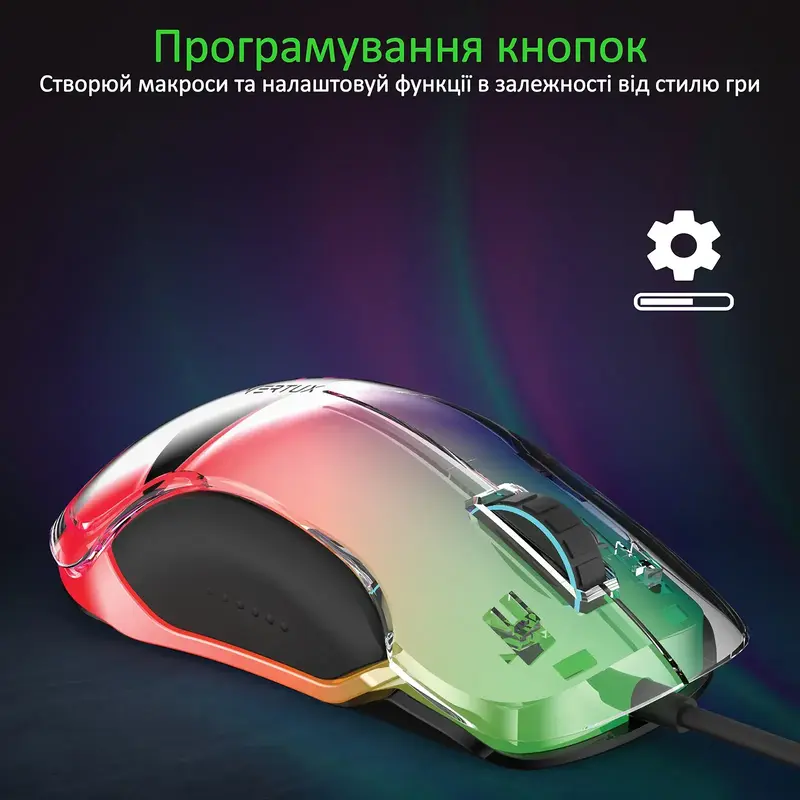 Мышь Vertux Phoenix USB Black (phoenix.black) - фото - №4