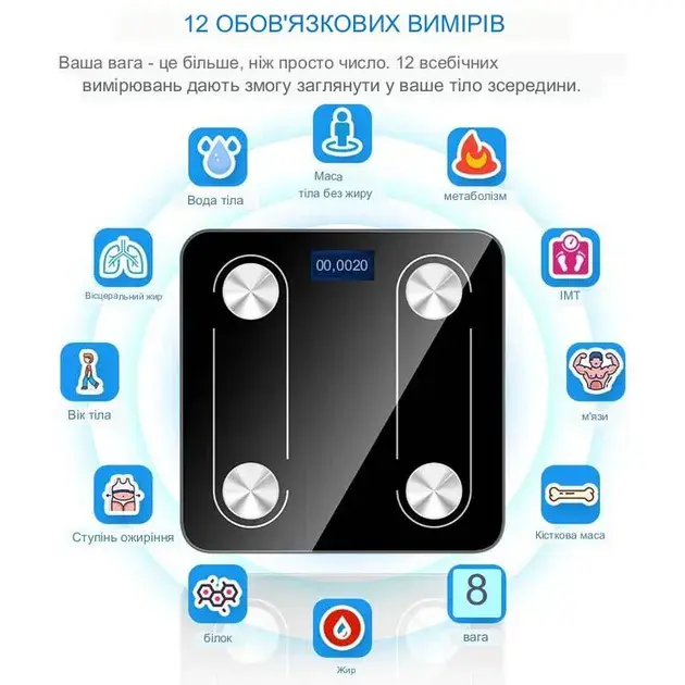 Смарт-ваги Scale one TZC005 - фото - №5