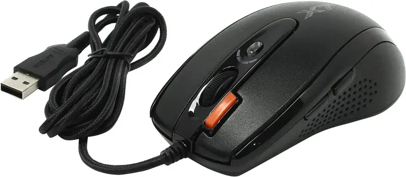 Комп'ютерна миша A4Tech X-710BK USB (Black) - фото - №3