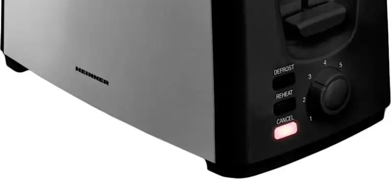 Тостер HEINNER HTP-700BKSS - фото - №2