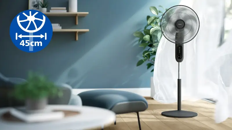 Вентилятор підлоговий Philips CX1520/01 - фото - №9