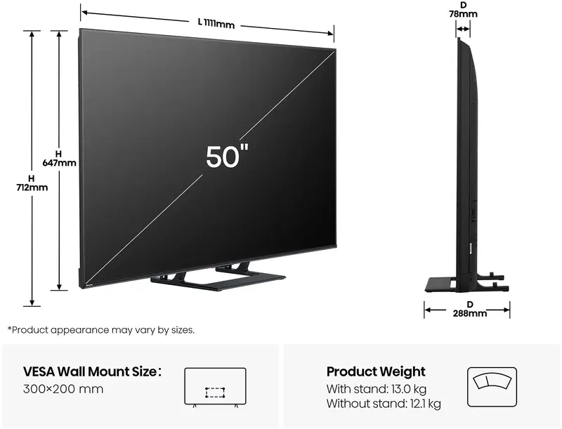 Телевізор Hisense 50E8Q - фото - №1