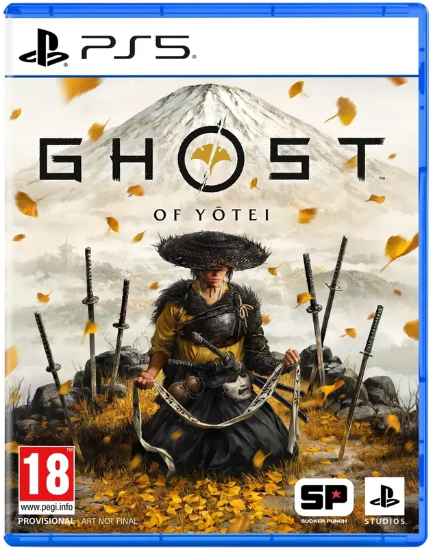 Диск PS5 Ghost of Yotei, BD диск - фото - №0