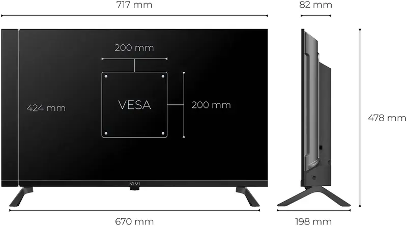 Телевізор Kivi 40F800KB - фото - №5