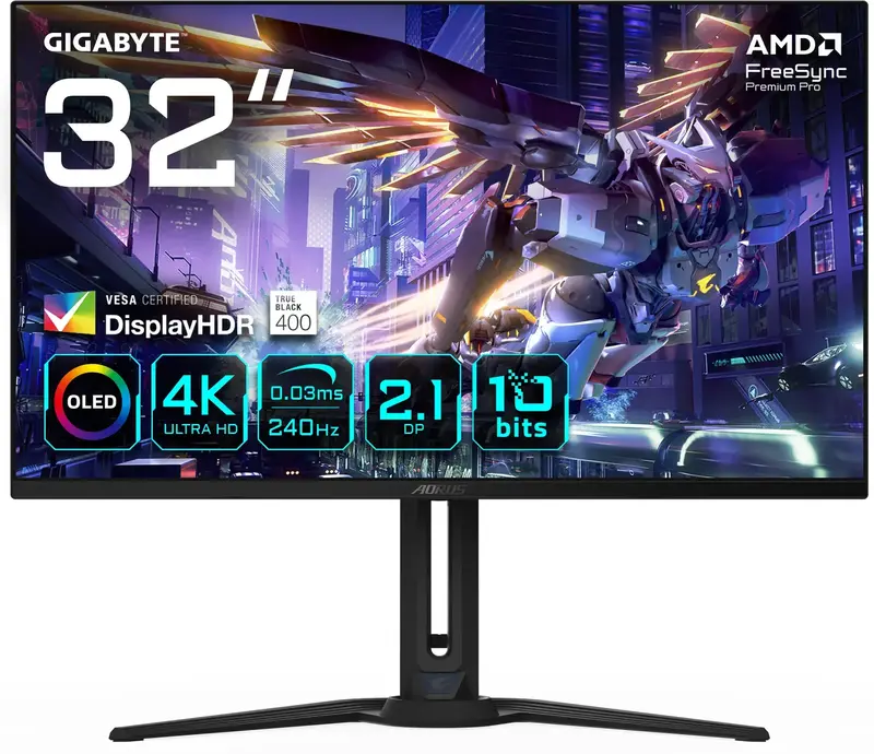 Монитор Gigabyte AORUS FO32U2P - фото - №0