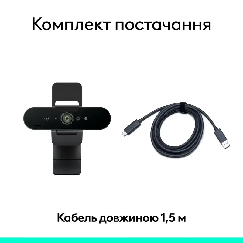 Камера для стриминга Logitech HD BRIO 4k EMEA - фото - №8
