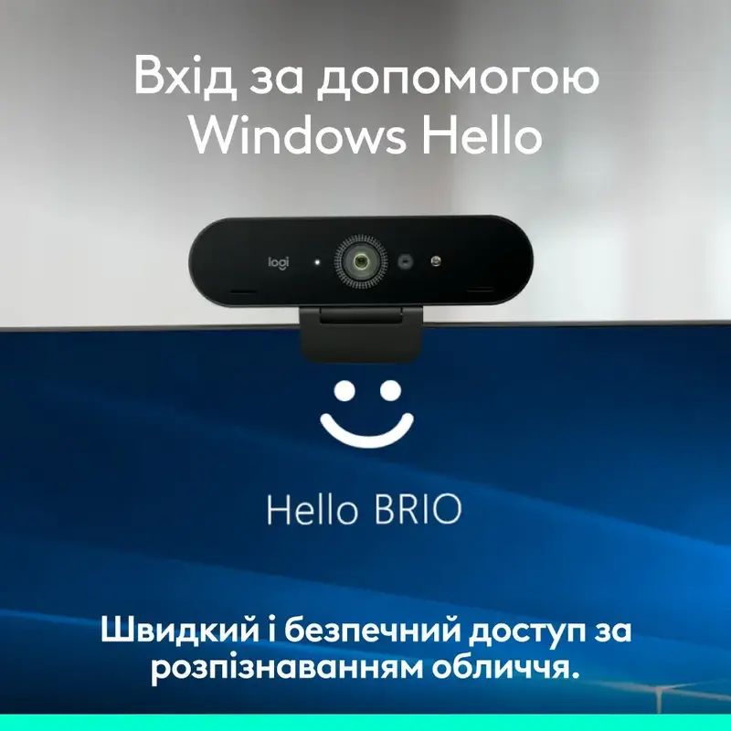 Камера для стриминга Logitech HD BRIO 4k EMEA - фото - №6