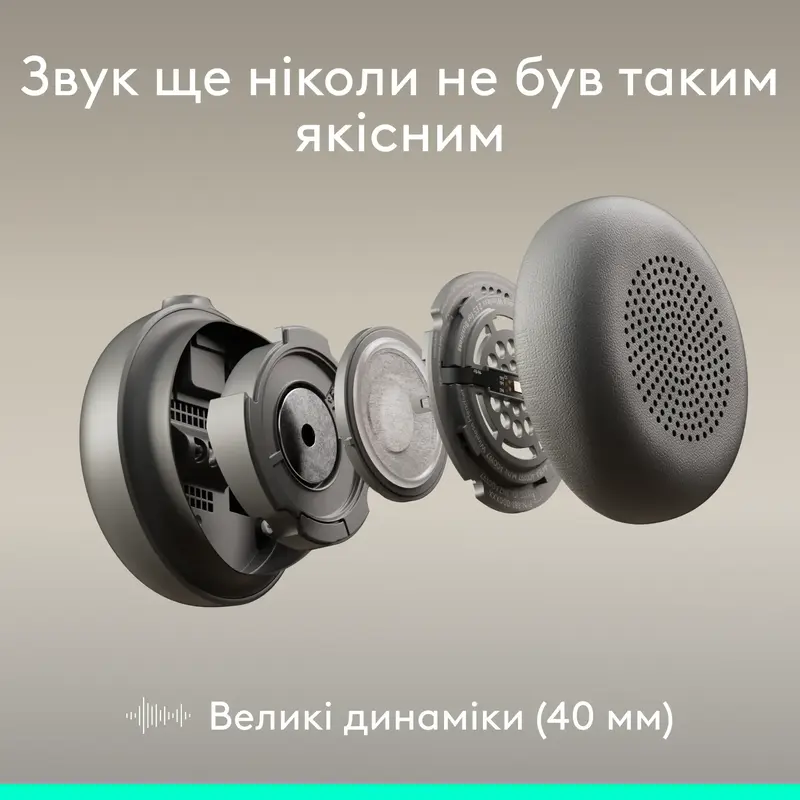 Гарнітура Logitech Zone Wired 2 Headset графіт - фото - №3