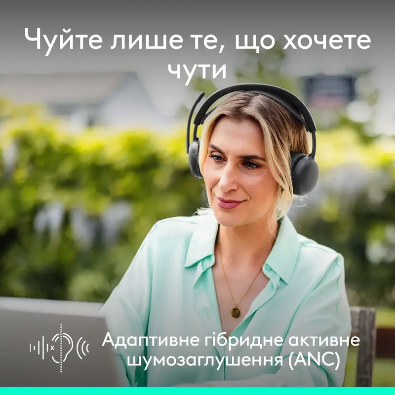 Гарнітура Logitech Zone Wireless 2 ES Headset graphite - фото - №1
