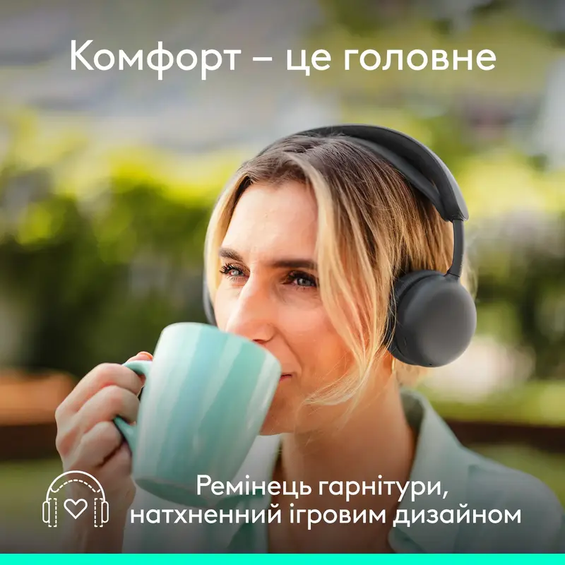 Гарнітура Logitech Zone Wireless 2 ES Headset graphite - фото - №6