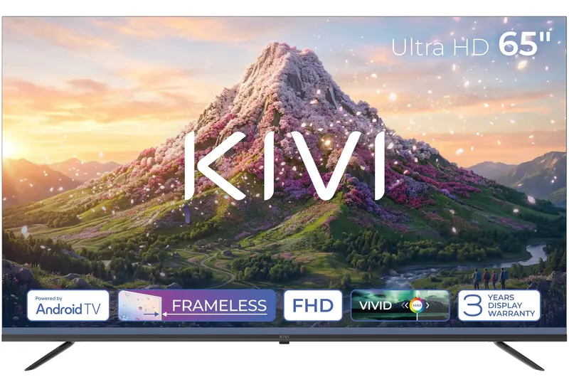 Телевизор Kivi 65" 4K UHD (65U730QB) - фото - №0