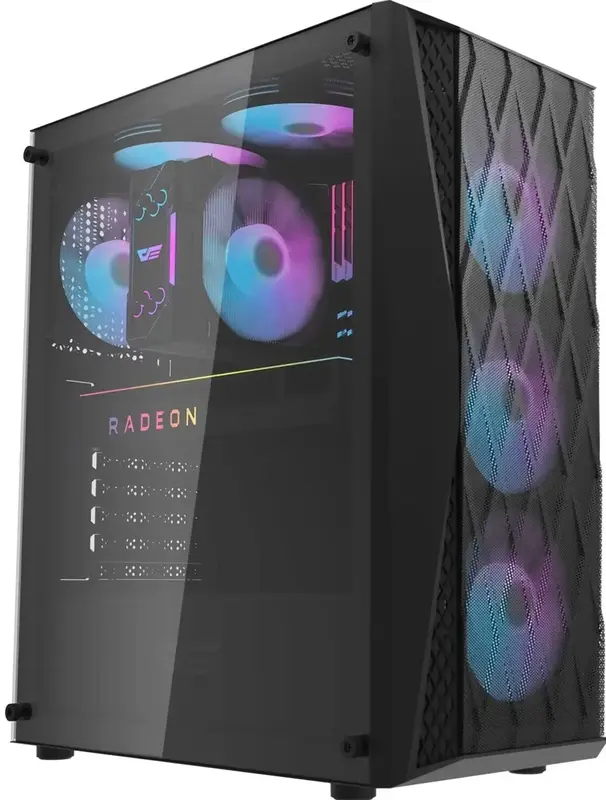 Корпус DARKFLASH DK352 (DK352 BLACK) - фото - №1