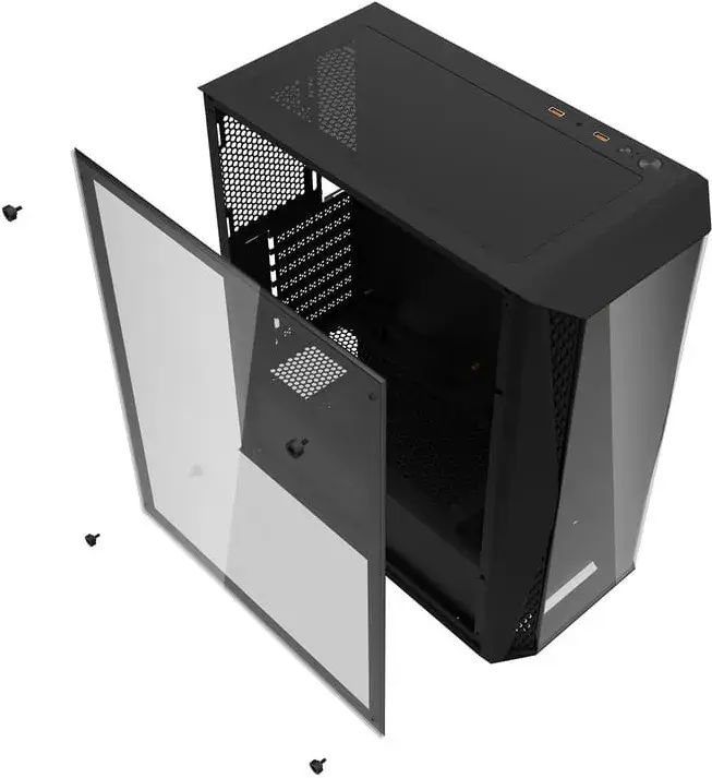 Корпус DARKFLASH DK352 PLUS (DK352 PLUS BLACK) - фото - №3