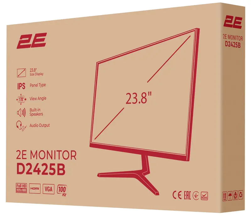 Монітор 2E 23.8" D2425B - фото - №10