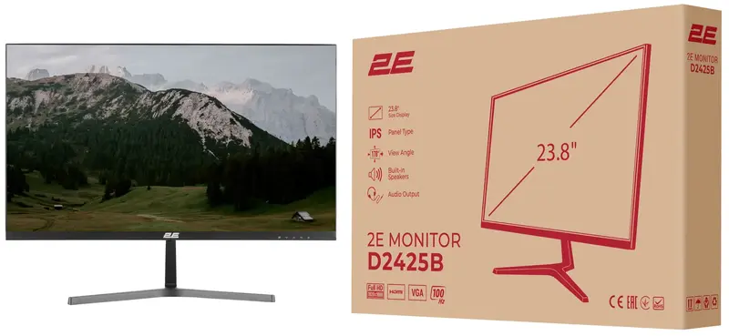 Монітор 2E 23.8" D2425B - фото - №9