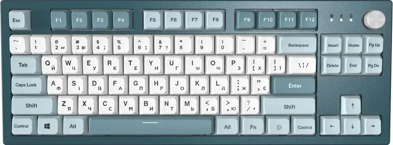 Клавіатура USB TKL FB MK87FB MONTECH - фото - №0