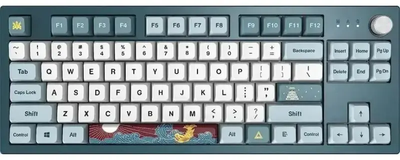 Клавіатура USB TKL FB MK87FB MONTECH - фото - №2