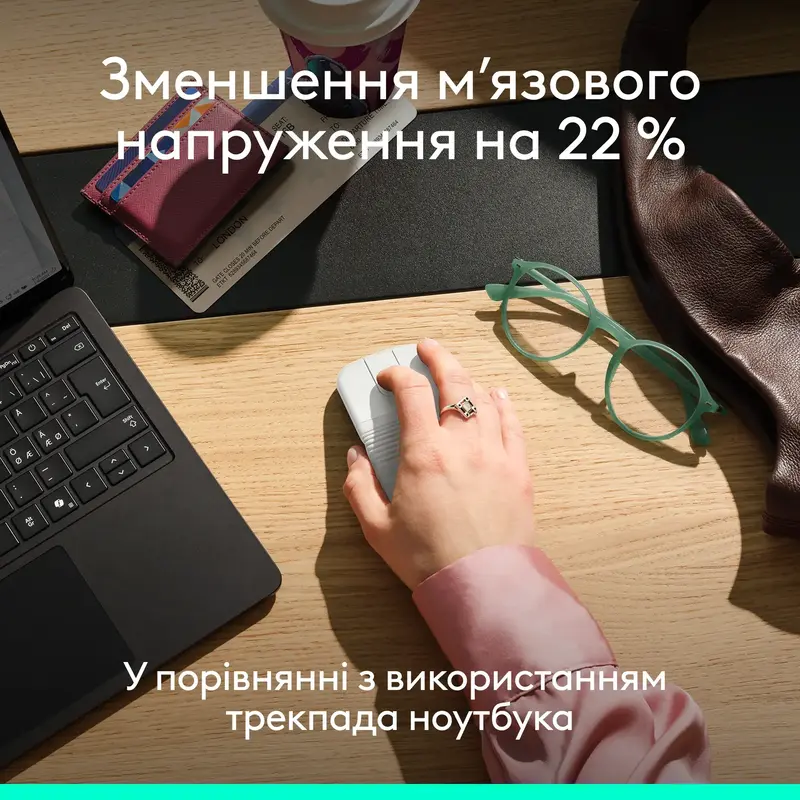 Миша ігрова Logitech Mobi Fold White - фото - №3