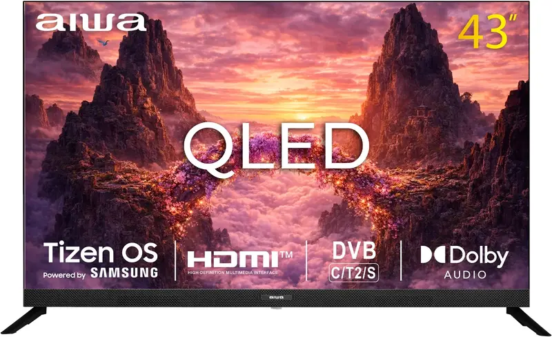 Телевізор Aiwa QLED TS-437NF - фото - №0