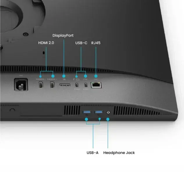 Монітор BenQ 27" PD2770U 9H.Y0ELB.QBE - фото - №4