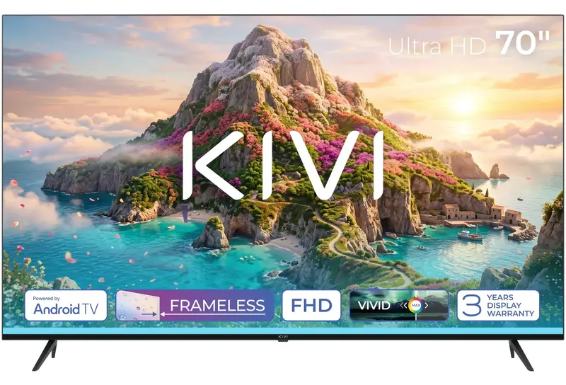 Телевізор Kivi 70" 4K UHD (70U760QB) - фото - №0