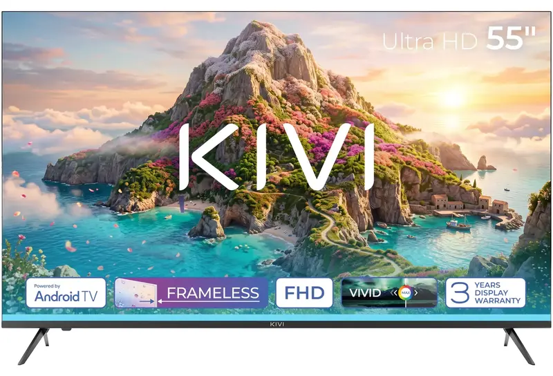 Телевізор Kivi 55" UHD (55U760QB) - фото - №0