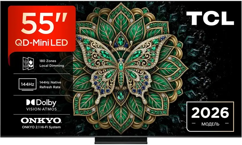 Телевізор TCL 55C6K Pro - фото - №0