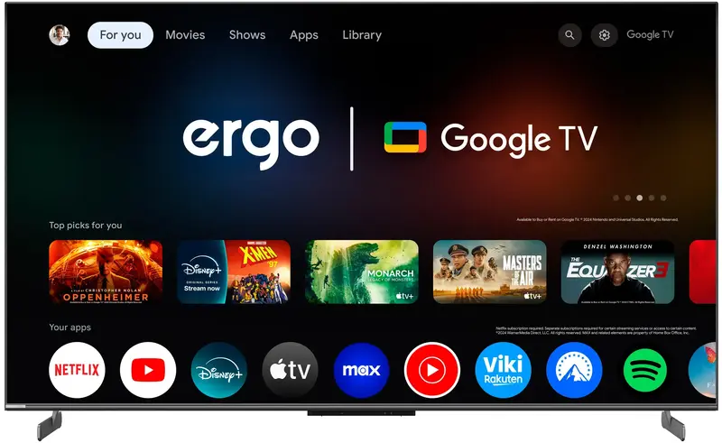 Телевізор ERGO 65MQ95 Game PRO - фото - №4