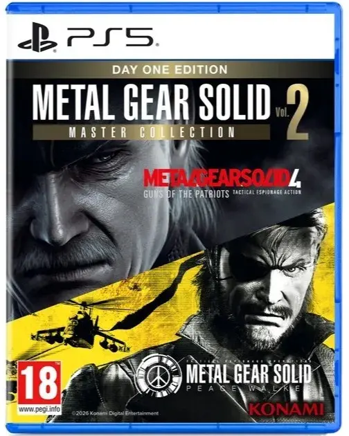 Гра консольна PS5 Metal Gear Solid Master Collection Volume 2, BD диск - фото - №0
