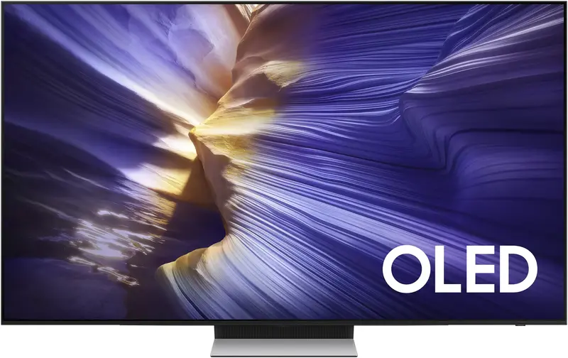 Телевізор Samsung 48" OLED 4K QE48S90FAEXUA Vision AI - фото - №1