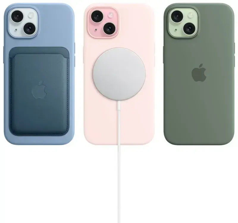Б/В Apple iPhone 15 Plus 128Gb Blue (Це Ідеал) - фото - №6