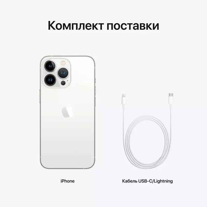 Apple iPhone 13 Pro Max 256GB Silver (MLLC3) - фото - №8