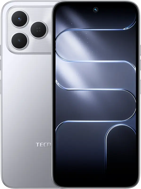 Смартфон TECNO Spark 50 (KN4n) 8/256GB Titanium Gray (4894947117596) - фото - №0