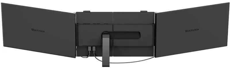 Монитор Blackview Laptop Screen Extender DCM6 14' Dual Grey - фото - №3