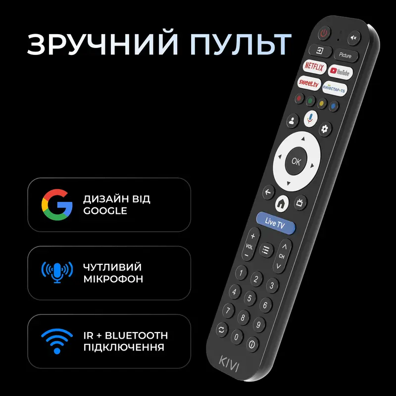 Телевізор Kivi 40F800KB - фото - №11